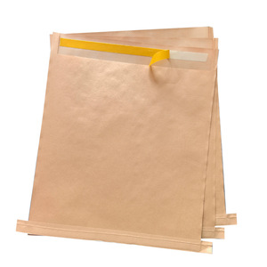 Bolsas de Mensajería de Papel Kraft Tejido, 38cm, Autosellables, Impermeables, con Impresión de Logotipo Personalizable, Color Beige, Venta al Por Mayor - Product Image 2