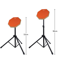 Fabrication Directe Ventes CT-815 Basse Pads Avec Réglable Stand Spécial Pour L'apprentissage Tambour Battant