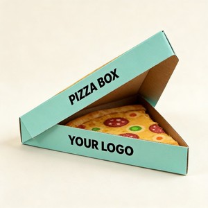 Wholesale Triangle <strong>Shape</strong> <strong>Pizza</strong> Box Custom <strong>Pizza</strong> Slice Triangular Corrugated Paper Box Soy Ink Small <strong>Pizza</strong> Box in Triangle <strong>Shape</strong> - Product Image 2