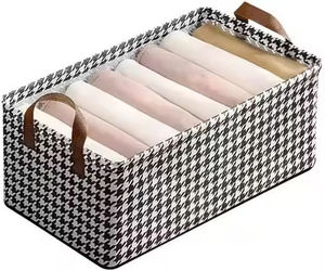 Caja de Almacenamiento de Ropa Plegable Personalizada, Contenedor de Almacenamiento de Tela Multifuncional con Soporte de Acero - Product Image 2