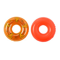 En gros Mini Bouée Gonflable pour Enfants, Jouet de Bain, Accessoire Canard Jaune, Porte-Gobelet Donut, Décoration pour Salon de Bubble Tea