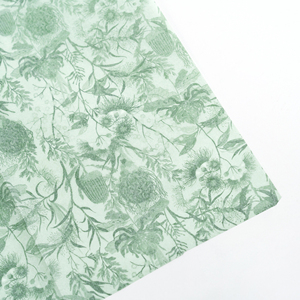 Eco-Friendly Green Wrapping Tissue Paper Brand Logo Custom Printed Coated Single-Sided Gift Paper for <b>Present</b> <b>Box</b> - Product Image 5