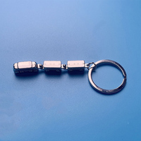 Porte-clés de train à vapeur en métal 3D Porte-clés pour hommes et femmes-Cadeau-bijoux-Petit sac-Accessoires-Porte-clés