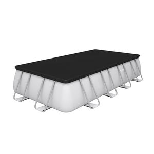 Bestway 56670 4.88m X 2.44m X 1.22m Chine Rectangulaire Cadre Métallique Hors Sol <span class=keywords><strong>Piscine</strong></span> Familiale Cour <span class=keywords><strong>Piscine</strong></span> Avec Échelle - Product Image 6