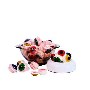 JDH Caramelle Gommose Halal Certificato 4D a Forma <span class=keywords><strong>di</strong></span> Occhio, Gusto Frutta, Confezione Multicolore in Bottiglia, Durata 24 Mesi, OEM/ODM - Product Image 5