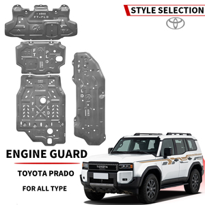 Protection de carter <span class=keywords><strong>moteur</strong></span> pour Land Cruiser Prado LC250 LC300 Fortuner Rush RAV4 4Runner Alphard Innova Protection du dessous de caisse - Product Image 3
