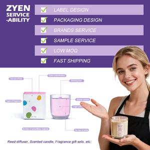 Ensemble <span class=keywords><strong>de</strong></span> meilleures bougies parfumées à la crème glacée DIY Gâteau au chocolat fraise fruité avec bocal en verre pour la fête des pères Cadeau - Product Image 6