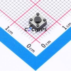 BTS0C00152ABG00 Tactile Switch SMD-4P,4.5x4.5mm Switch Round Button 2.6N Vertical Mount 4.5mm - Product Image 1