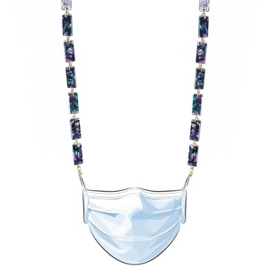 Vente en gros de grandes chaînes ambrées style rétro pour <span class=keywords><strong>lunettes</strong></span> femmes <span class=keywords><strong>tendance</strong></span> <span class=keywords><strong>lunettes</strong></span> personnalisées chaîne de <span class=keywords><strong>lunettes</strong></span> - Product Image 5