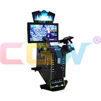 Machine d'Arcade de Jeu de Tir Simulateur Aliens CGW à Monnayeur pour Enfants