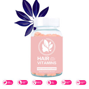 Gomitas de oso para crecimiento del cabello, suplemento de las mejores vitaminas C B E, vegana, Natural, orgánico, Omega, fabricante al por mayor - Product Image 6