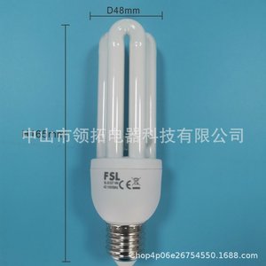 FSL หลอดไฟสีดำ E27 18W โคมไฟยูวีสำหรับควบคุมยุง2U 3U 110V 220V - Product Image 4