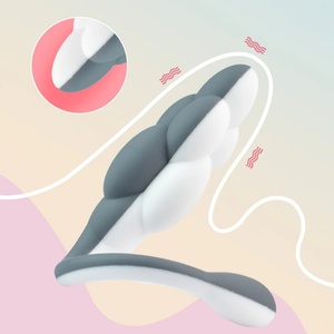 Vibrador de Silicona FAAK con Forma de Bala, Estimulador de Próstata, Juguetes Sexuales para Adultos, 10 Velocidades, Vibrador Anal, Recargable por USB - Product Image 1