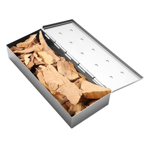 กล่องรมควันสแตนเลส HONGXUAN หนา 0.8 มม. ทนทานต่อการกัดกร่อน สำหรับรมควันเนื้อบาร์บีคิว - Product Image 4