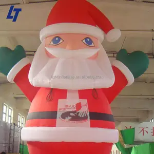 Kostum Tiup Santa Claus, Kostum Tiup Ukuran Disesuaikan Tiup Tiup H768