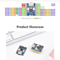Papan Pengembangan Mini ESP32-C3 Berbasis ESP32-C3FH4 Single-Core RISC-V 160MHz 2.4GHz Wi-Fi & BLE 5 untuk Proyek IoT Rumah Pintar