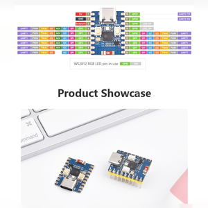 บอร์ดพัฒนา ESP32-C3 Mini บนพื้นฐาน ESP32-C3FH4 ซิงเกิลคอร์ RISC-V 160MHz 2.4GHz Wi-Fi และ BLE 5 สำหรับโครงการบ้านอัจฉริยะ IoT - Product Image 6