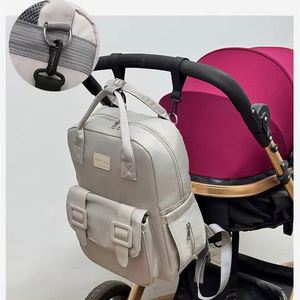 Portable <b>Large</b> <b>Capacity</b> Diaper Bags Outdoor Travel Insulated Mommy <b>Backpack</b> - Product Image 4