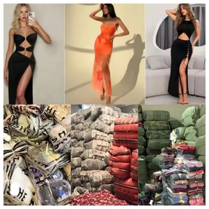 Liquidación de Fábrica: Vestidos Sexys Europeos y Americanos, <span class=keywords><strong>Ropa</strong></span> de Segunda Mano a la Moda, Vestidos Ajustados para Mujer, Envío Aleatorio al por Mayor - Product Image 2