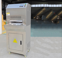 Machine d'aplatissement de poulet de porc de boeuf Aplatisseur de steak de viande professionnel avec la conception réglable d'épaisseur pour la viande fraîche