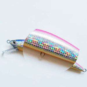 Offre Spéciale 60g grand poisson poignée <span class=keywords><strong>vairon</strong></span> avec triple crochet eau douce eau salée pêche en mer jigging méné leurres appâts - Product Image 2