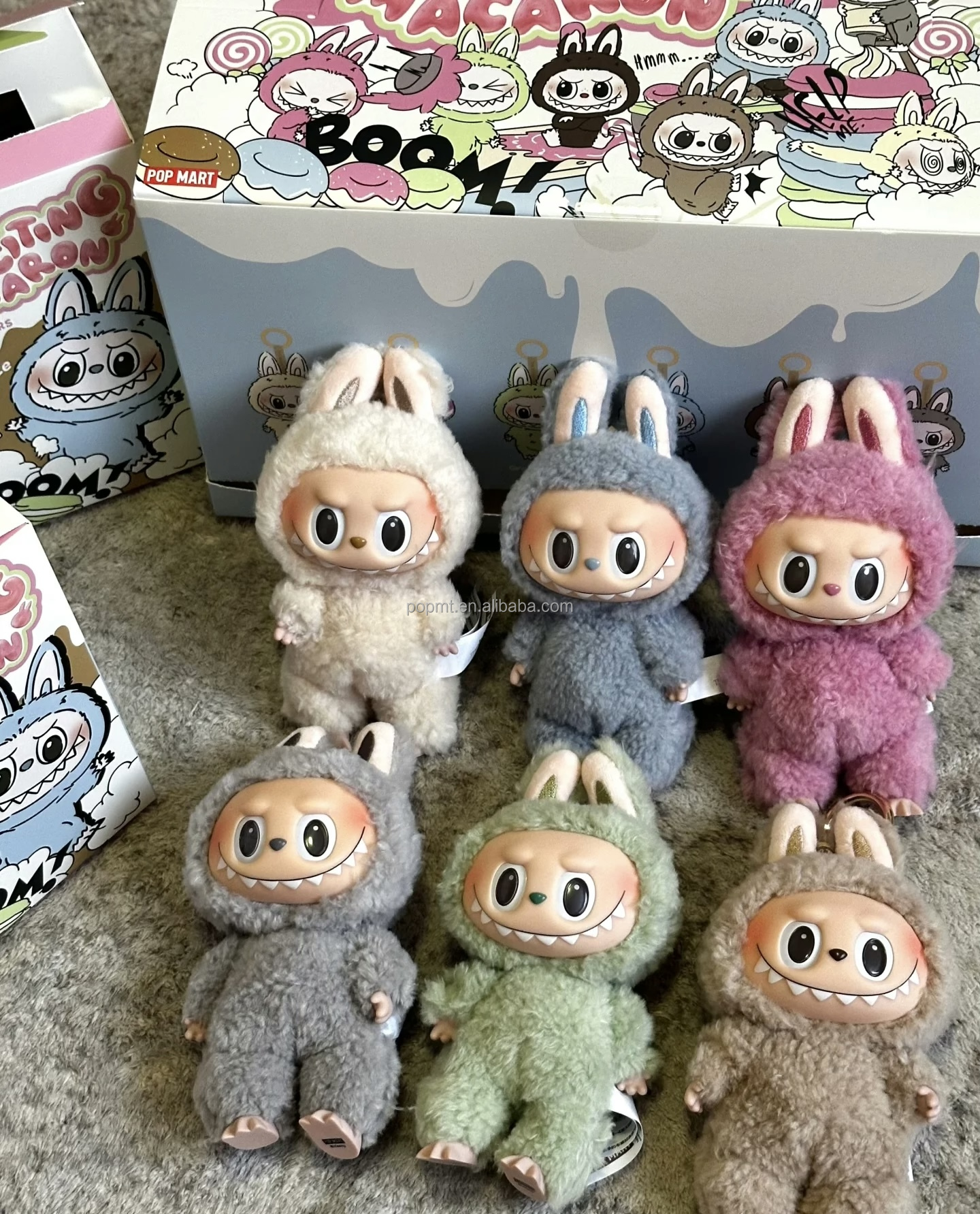 popmart labubu Macaron ぬいぐるみ　セット 楽天市場】【正規品】 POP MART THE MONSTERS Exciting Macaron