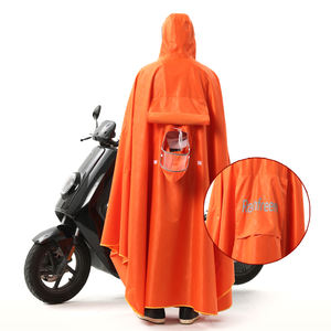 Deux personnes équitation moto imperméable haute qualité Oxford adulte réfléchissant manteau de <span class=keywords><strong>pluie</strong></span> Durable imperméable Ponchos - Product Image 6