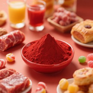 Bubuk pewarna makanan alami, starter beras merah monascus warna aditif makanan pigmen alami - Product Image 1
