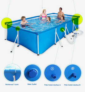 Piscina Inflable <span class=keywords><strong>Rectangular</strong></span> <span class=keywords><strong>Bestway</strong></span> 2021 con Marco de Soporte - Product Image 4