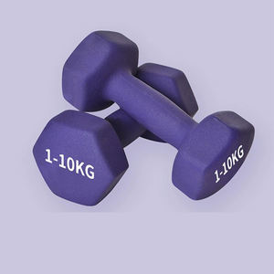 Mancuernas de neopreno lisas con revestimiento duradero 1-20LB para recuperación de brazos posparto - Product Image 6