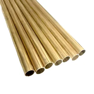 50mm 150mm 300mm or Custom Diameter Brass Copper Tube C10100 C27300 C33000 Copper Pipe