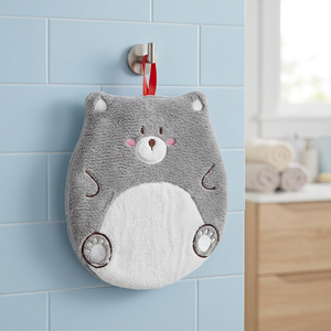 Polyester Cartoon <b>Bear</b> Hand Towels - Product Image 3