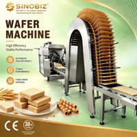 Machine automatique de fabrication de gaufrettes, 15 moules, usage commercial, CE 220V, utilisation facile