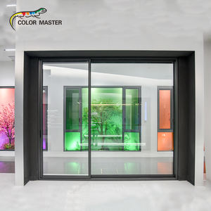 ระบบหน้าต่างอลูมิเนียมแบบพาโนรามา ยก-เลื่อน รุ่นใหม่ กระจกสองชั้น สำหรับสำนักงาน อาคารพาณิชย์ บ้านพักตากอากาศ และห้องครัว - Product Image 6