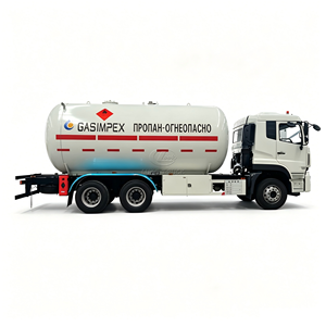 Camión Dispensador de GLP Móvil DF 6x4, Camión Cisterna de Gas Licuado de Petróleo de 18 Metros Cúbicos para Suministro en Gasolineras - Product Image 1