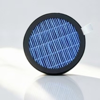 Filtre à charbon actif résistant à l'humidité et antibactérien, média de ventilation anti-humidité, directement de l'usine
