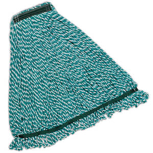 Web Foot Mikrofaser-Spaghetti-Mopp in Grün Vadrouilles de haute qualité pour un nettoyage efficace - Product Image 1