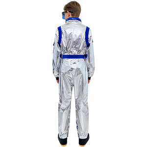 Disfraz de Astronauta Yi Xiaoyi, Traje Espacial Plateado para Niños, Transpirable, para Fiestas de Halloween y Actuaciones - Product Image 4
