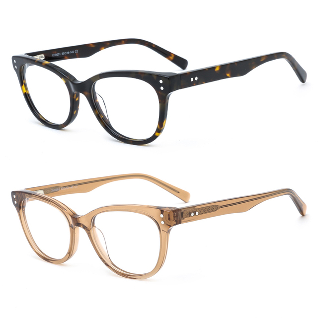 New Arrival Ready to Ship High Quality Custom Logo Fashion Classic Design Glasses Frame Acetate Eyeglasses