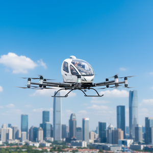 Jumeirah Durable Véhicule de transport d'urgence et de transport urbain à deux places, type Evtol, sans pilote, pour les trajets urbains courts - Product Image 1