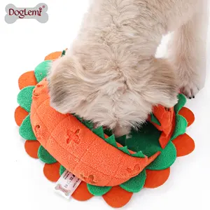 Big mouth flower design nose work soft accompany wholesale dog toys chew factory