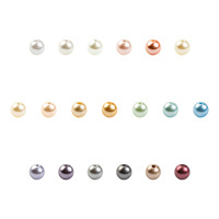 Ensemble d'accessoires en perles de verre imitation couleur libre bricolage perles bandeau Bracelet 8mm 10mm perles perforées