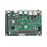 Ordinateur monocarte Linkleaps 3,5 pouces SBC Intel 11e génération Core I3/i5/i7 2 DDR4 SO-DIMM 64 Go 3 LAN 6 COM USB 3.2 Neuf