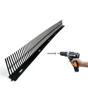 Barrière <span class=keywords><strong>anti</strong></span>-nuisibles en plastique pour panneaux solaires, protection de gouttière, contre les oiseaux et les chauves-<span class=keywords><strong>souris</strong></span>, pour espaces de toit - Product Image 3