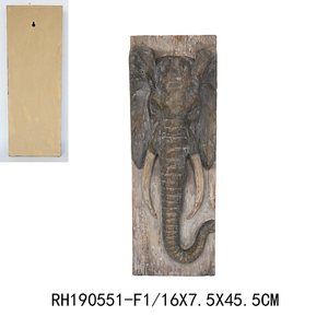 Nước Phong Cách Động Vật Tường Nghệ Thuật Handmade Khắc Voi Ngựa Vằn Con Hươu Cao Cổ Nhựa Tường Trang Trí Nội Thất Cho Khách Sạn Phòng Khách Nhà Hàng Trang Trí Nội Thất - Product Image 5