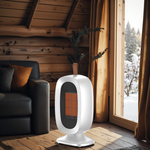 Mini Máy Tính Để Bàn Sử Dụng Nhà Tiếng Ồn Thấp Nhanh Chóng Sưởi Ấm Quá Nóng Bảo Vệ Ptc Sưởi Ấm Tùy Chỉnh Cắm Cho Mùa Đông Quạt Điện Nóng - Product Image 3