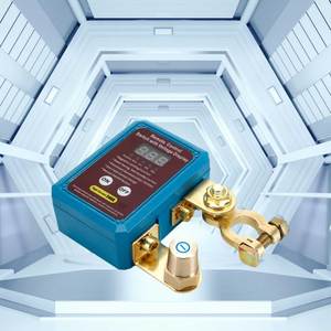 Clipol 12V 240A điều khiển từ xa pin ngắt kết nối chuyển đổi isolator màu xanh pin chuyển tiếp chuyển đổi với điện áp màu đỏ hiển thị - Product Image 4