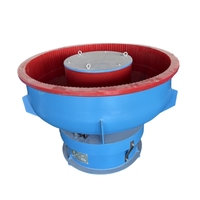 Machine de polissage vibratoire 250L pour le débavurage et la finition de surface des vis en acier inoxydable
