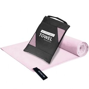 Serviette rafraîchissante en microfibre à séchage rapide, personnalisable avec logo brodé, pour le sport, la gym, l'extérieur, la plage, cadeau idéal - Product Image 2