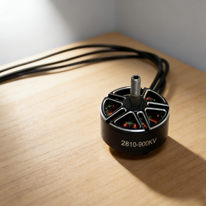 Motor CC sin escobillas de grado de competición 2810 900KV 3-6S para accesorios de drones RC con marco X8 de largo alcance FPV - Product Image 1